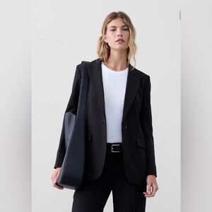 NWT Banana Republic Sculpted Stretch Suit Blazer Size 16